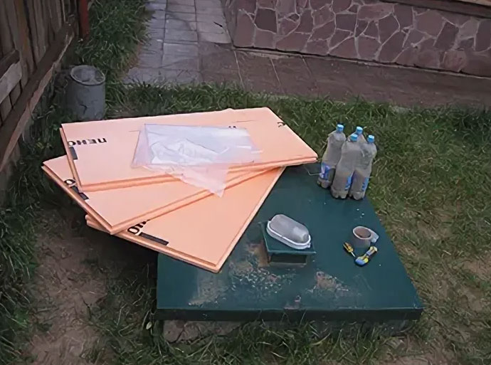 Консервация септика Топас в Малом Верево